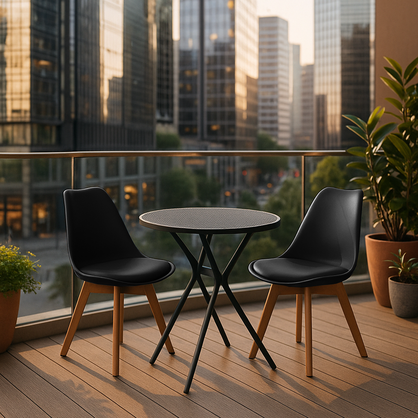 Bingo Round Table With 2 Smart Chair