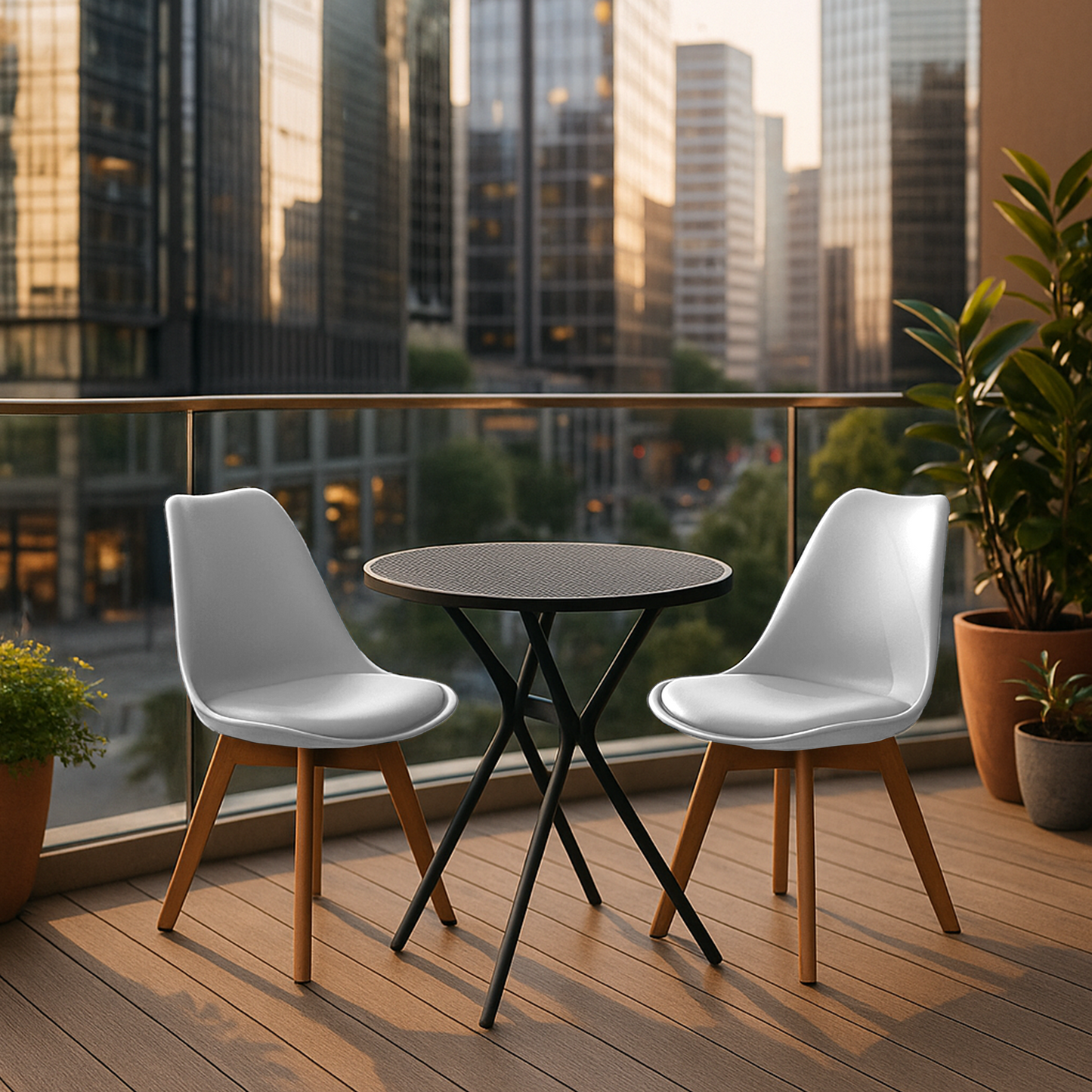 Bingo Round Table With 2 Smart Chair