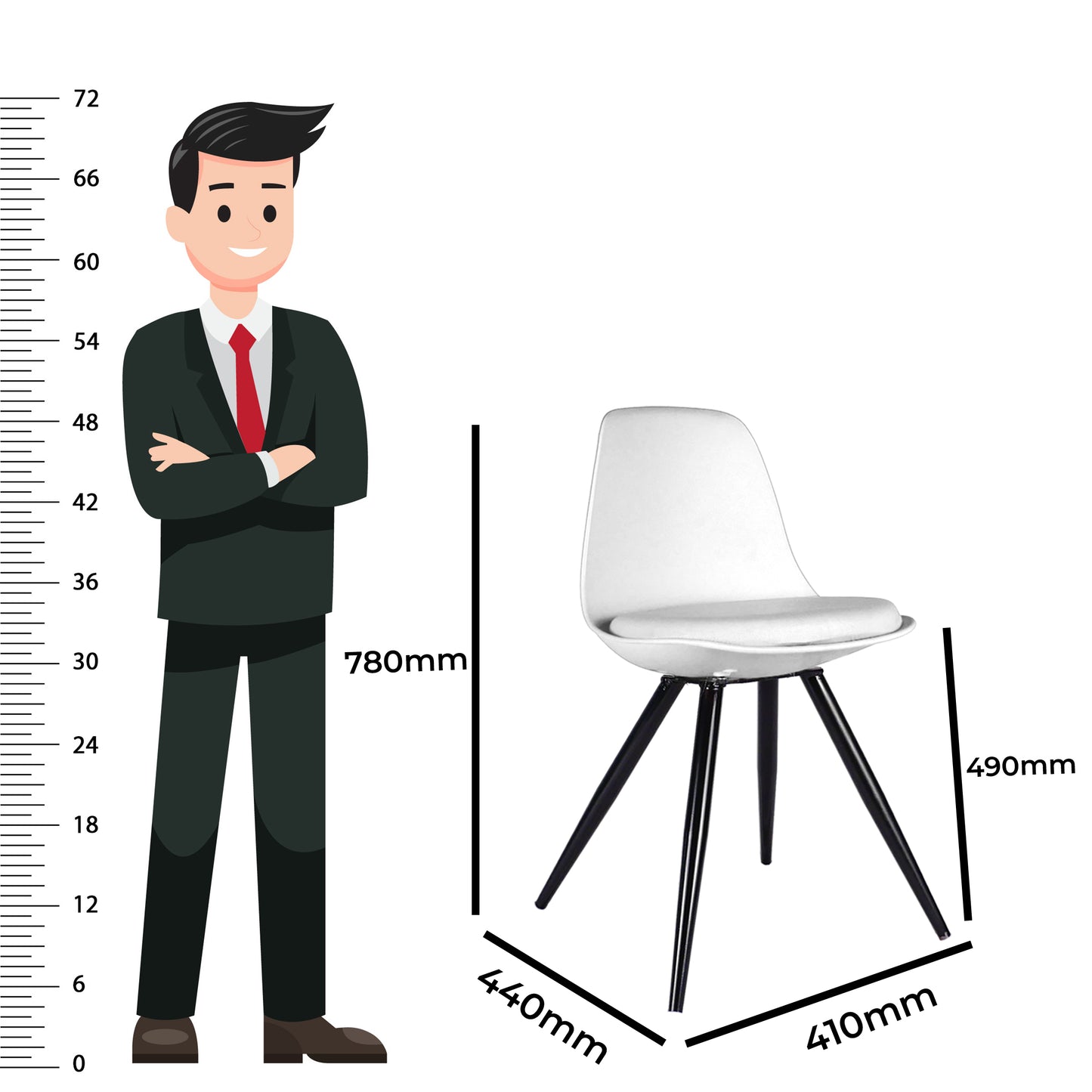 Modern Visitor Chair