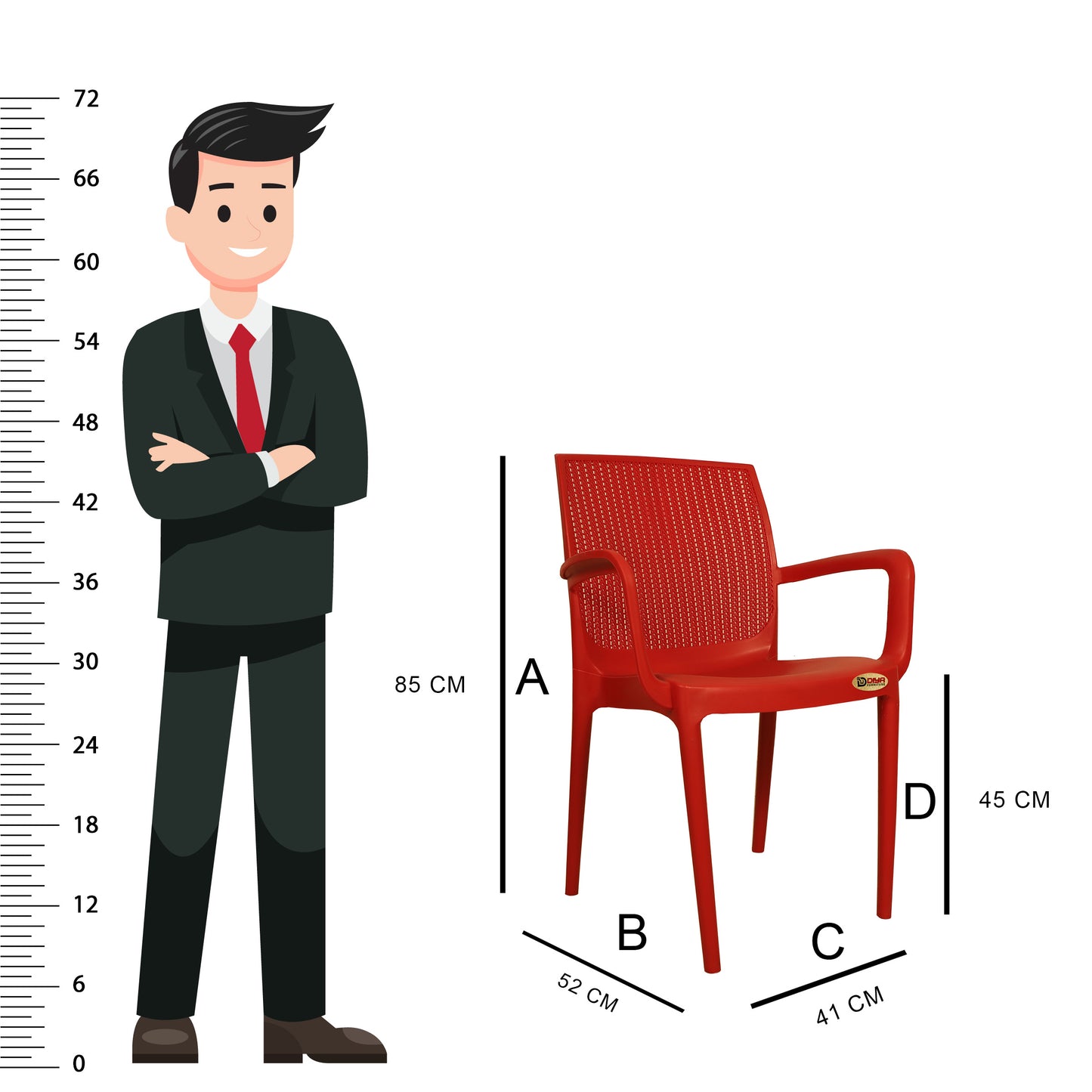 Beeta Chair With Arms