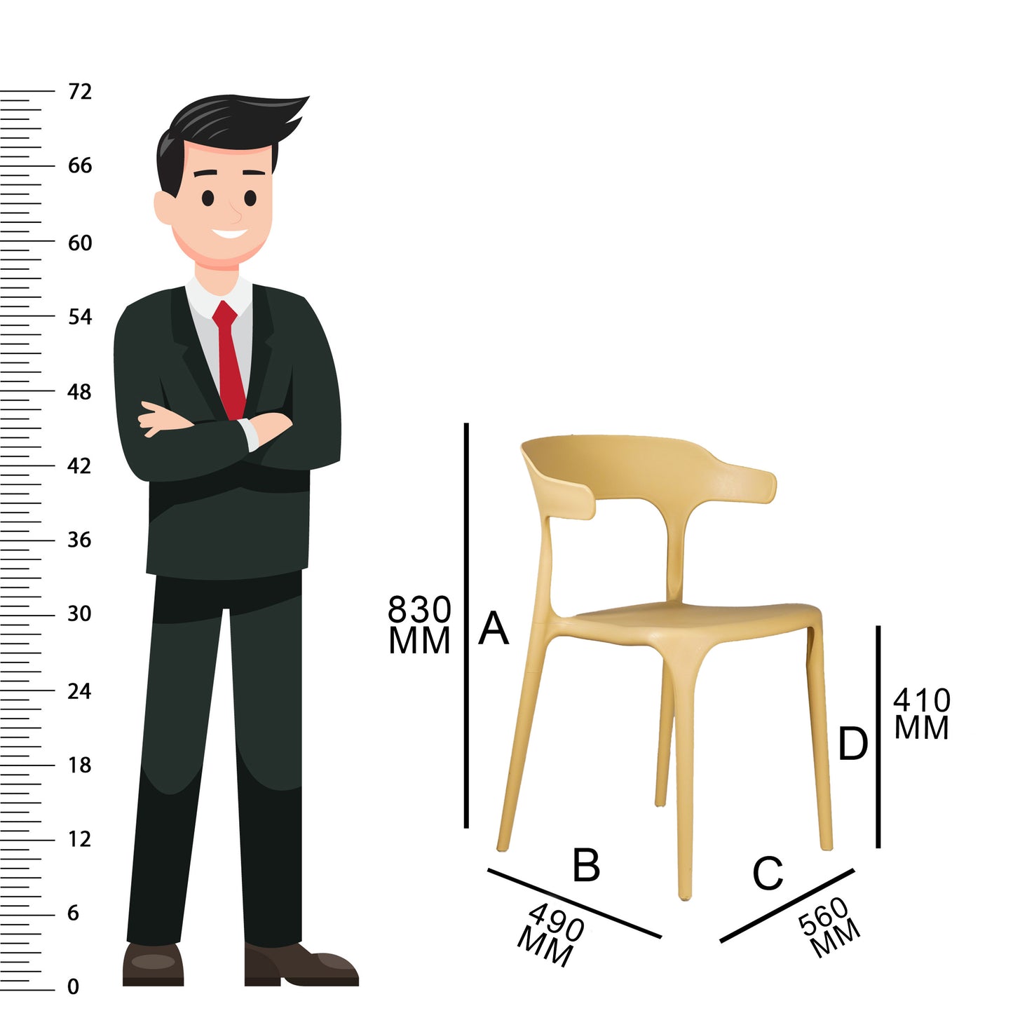 Bingo Round Table with 2 Platina Chairs