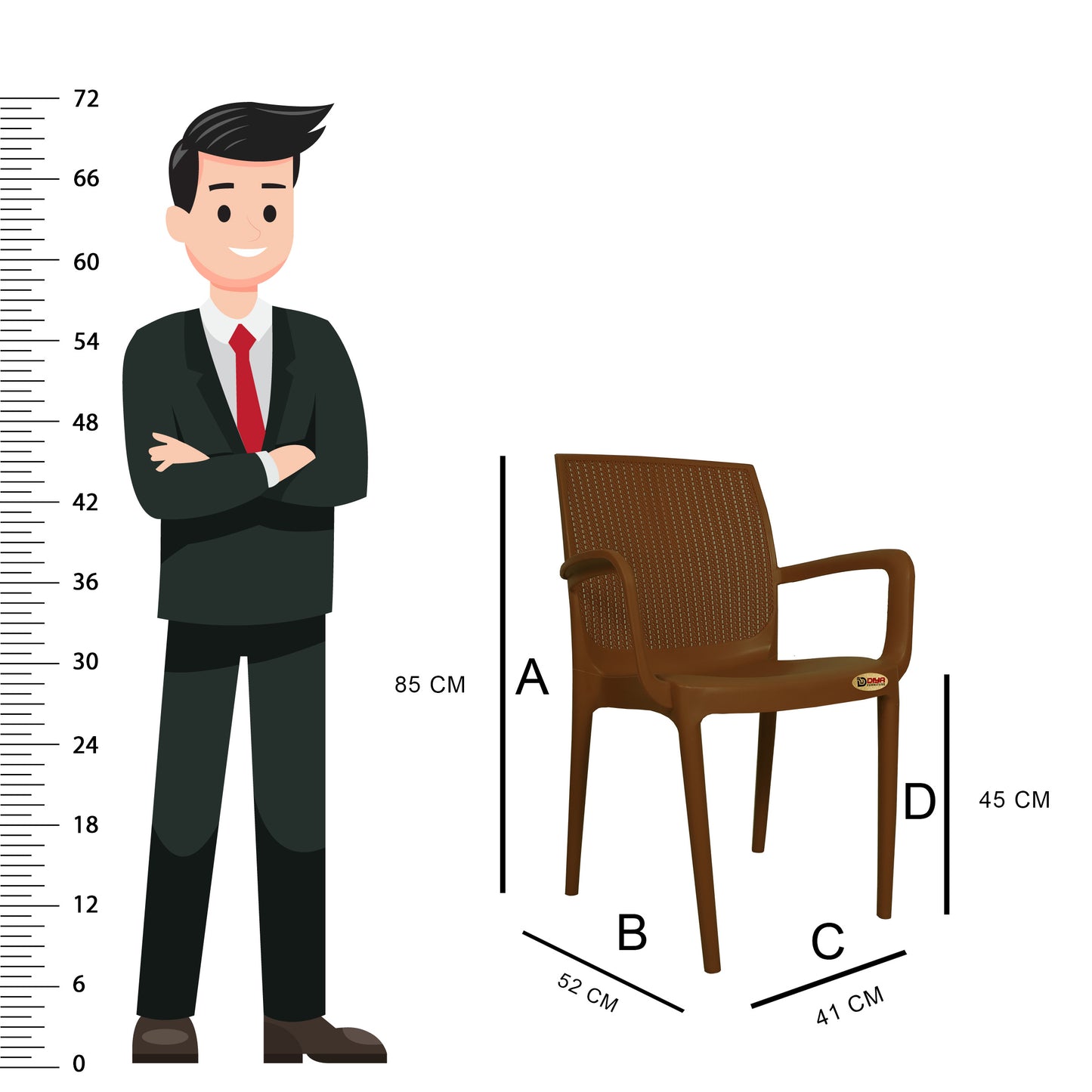 Beeta Chair With Arms