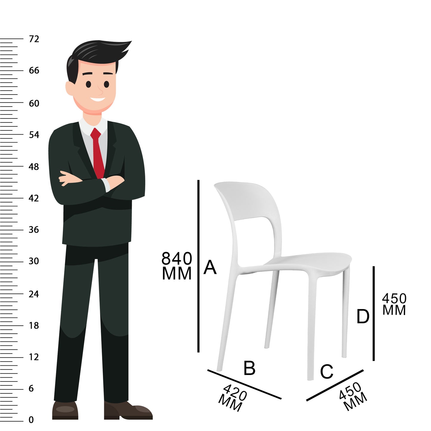 Glory Chair (Pack of 2)