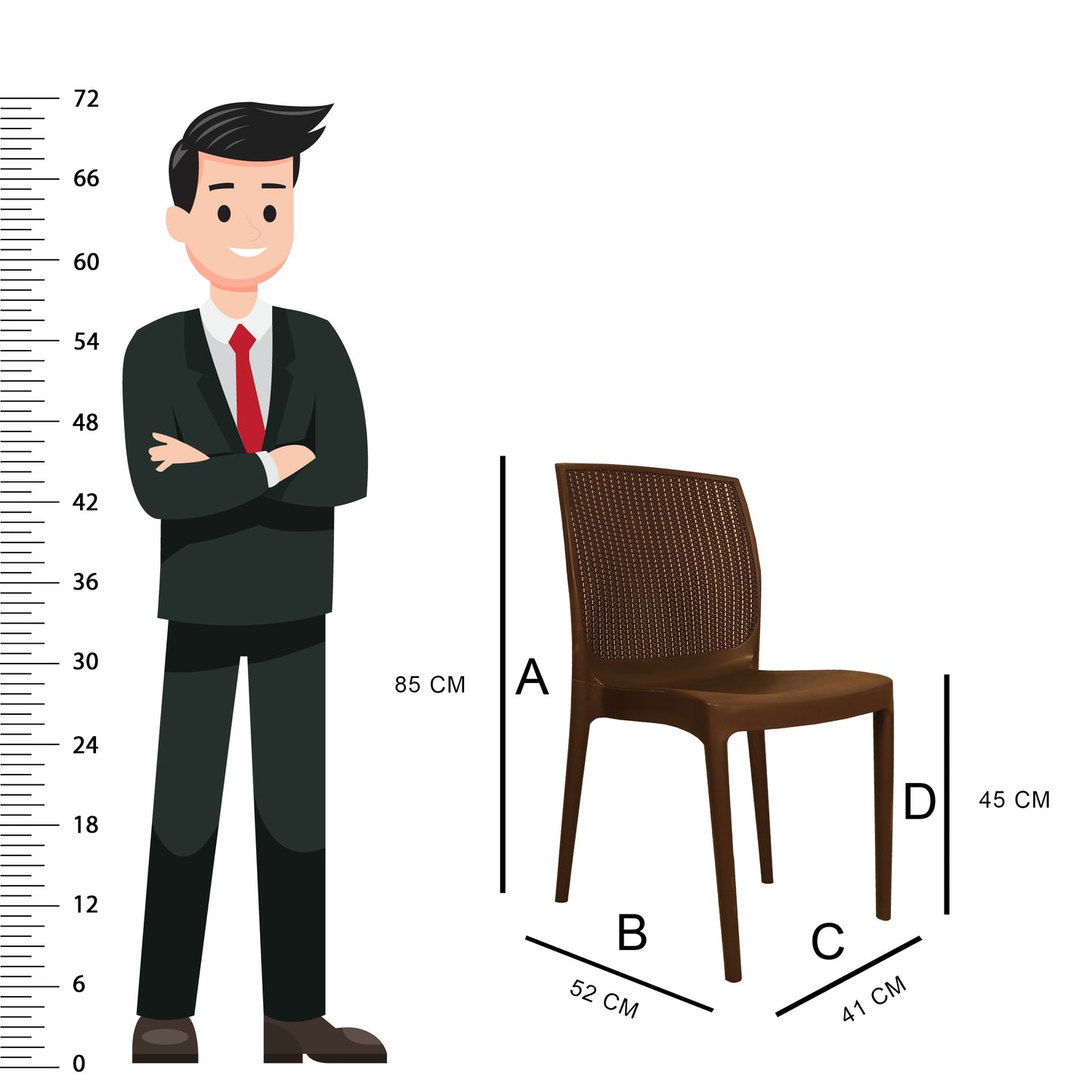 Beeta Chair w/o Arms
