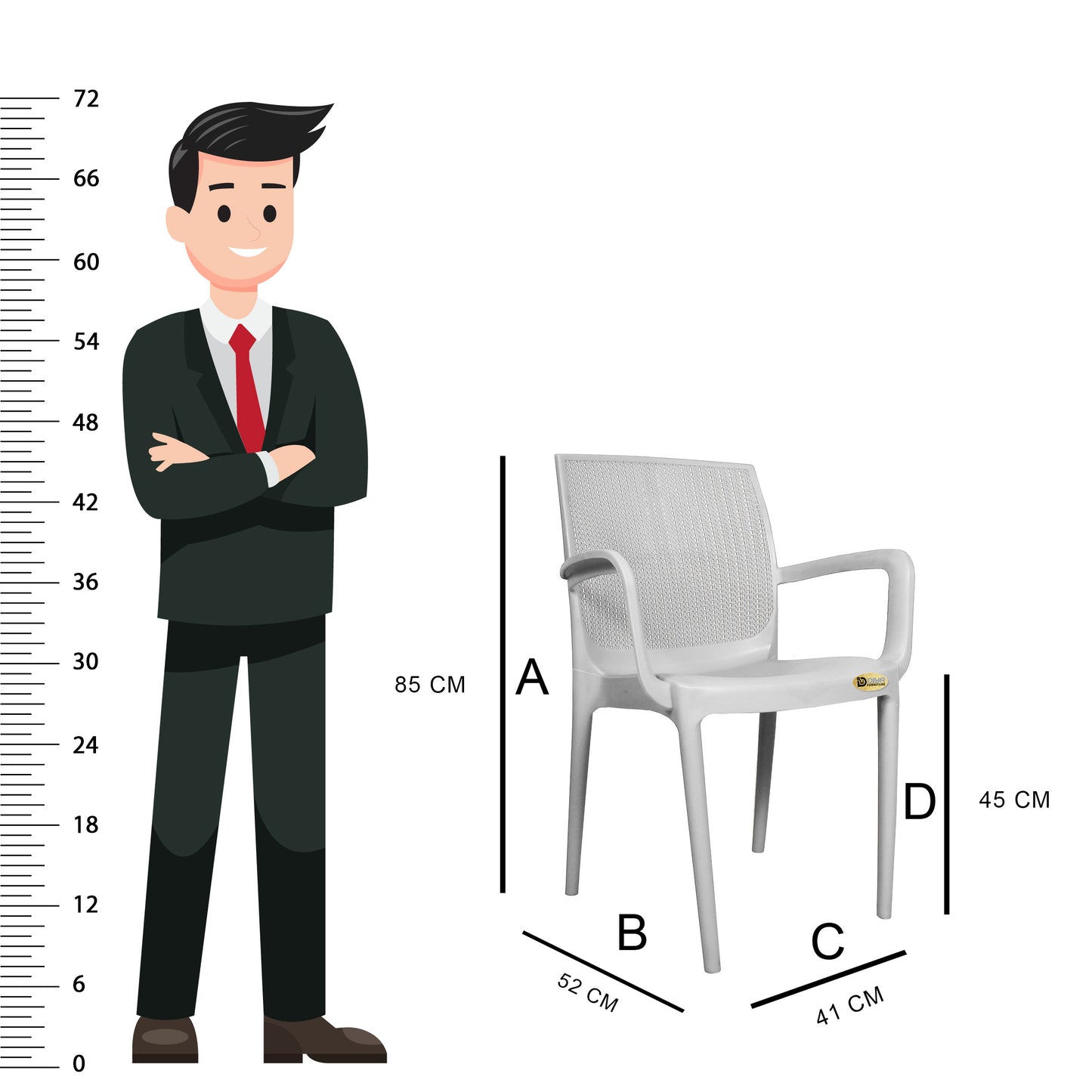 Beeta Chair With Arms