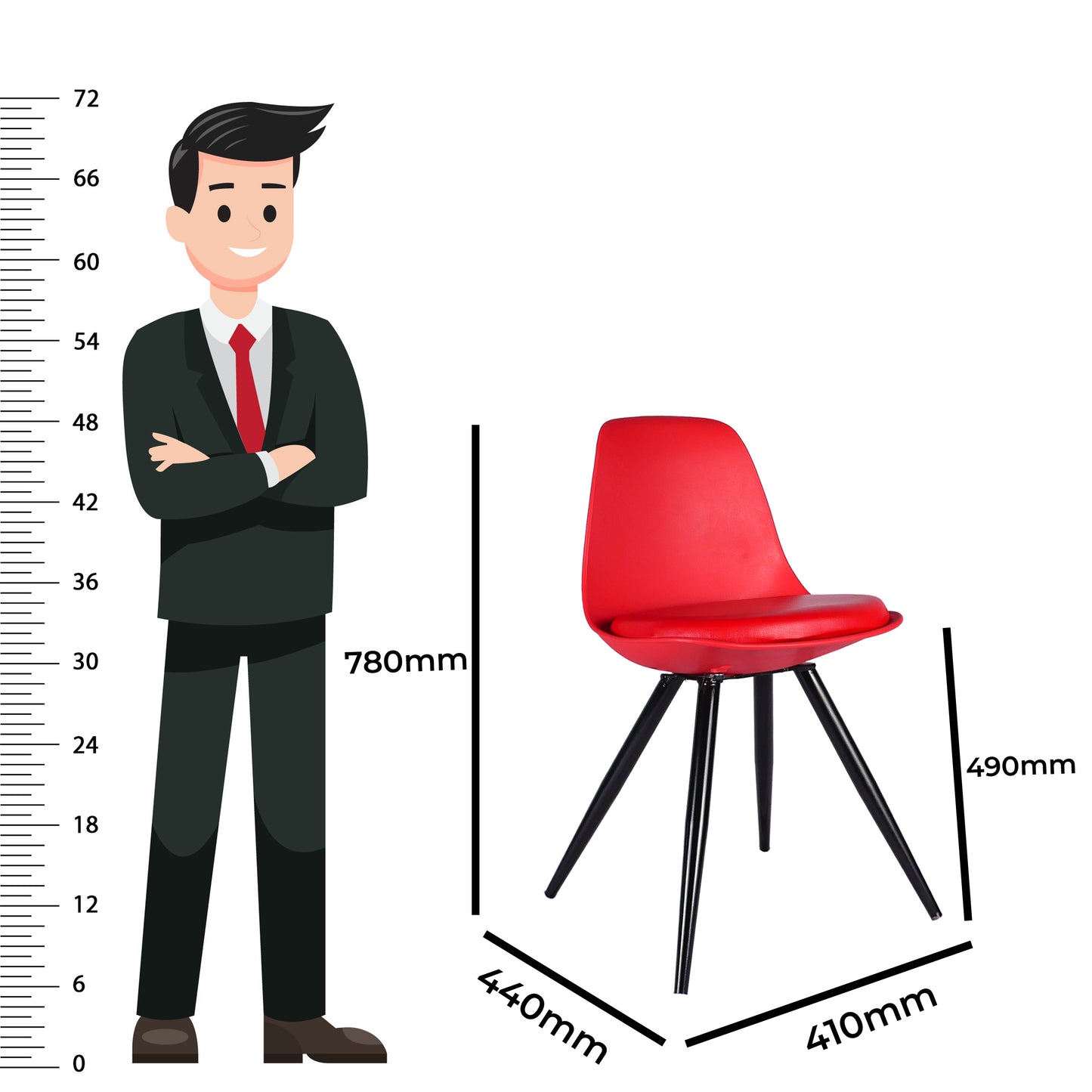 Modern Visitor Chair