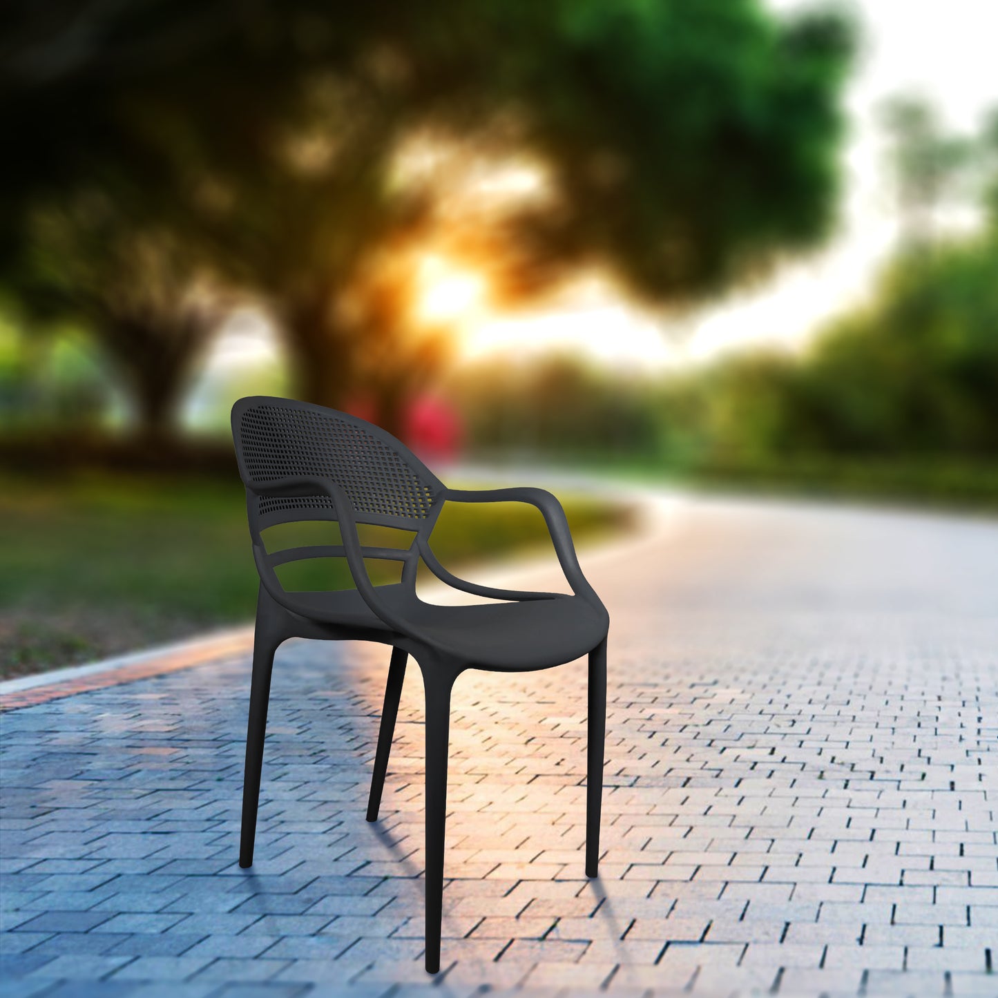 Bingo Square Table With 2 Sunset Chair