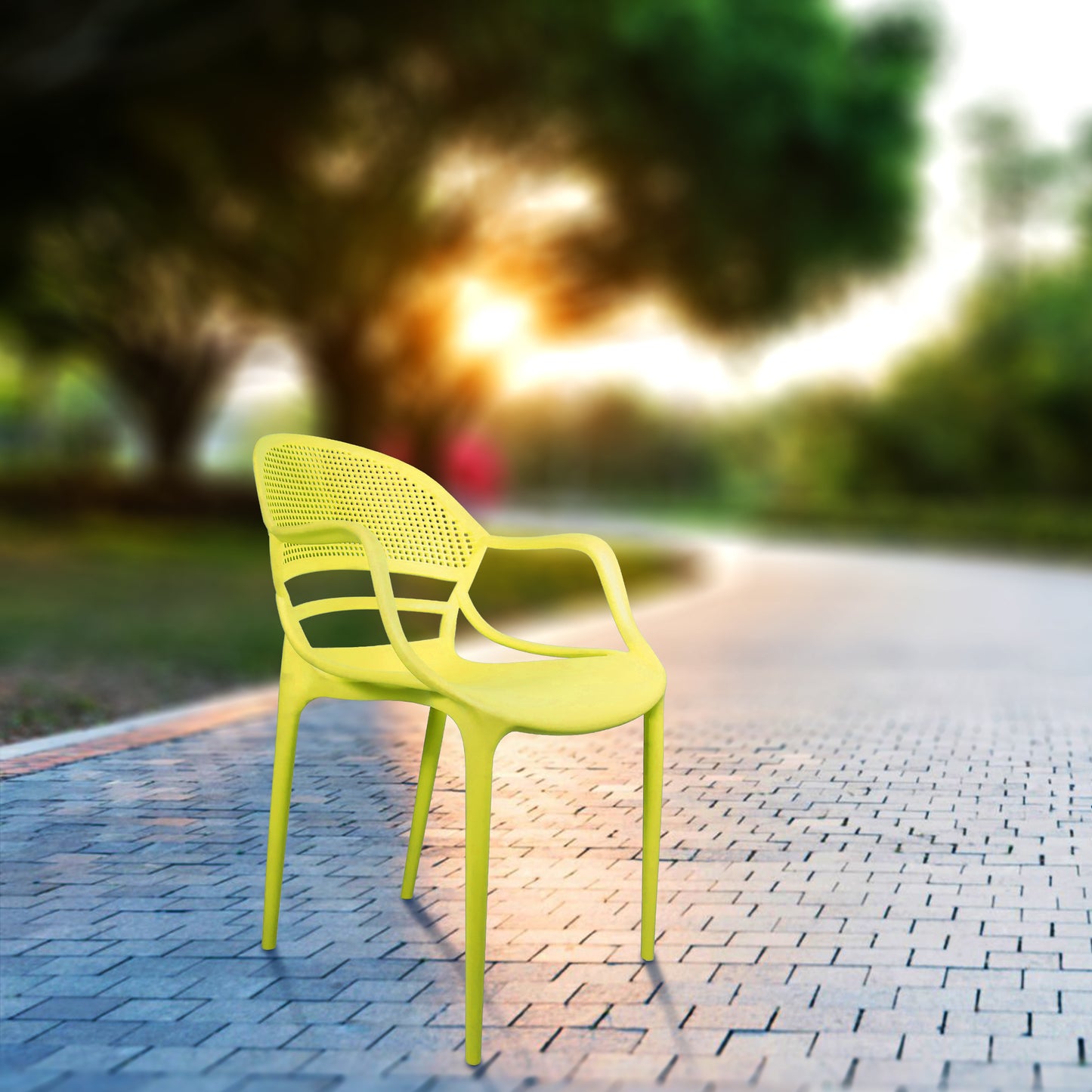 Bingo Square Table With 2 Sunset Chair