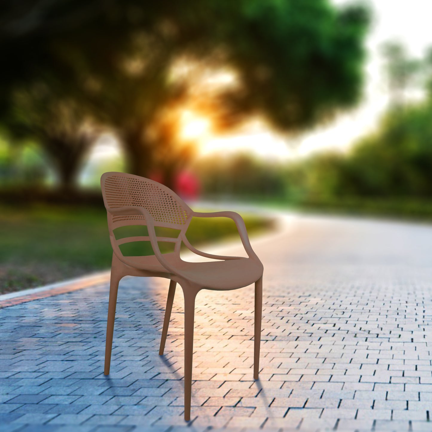 Bingo Square Table With 2 Sunset Chair