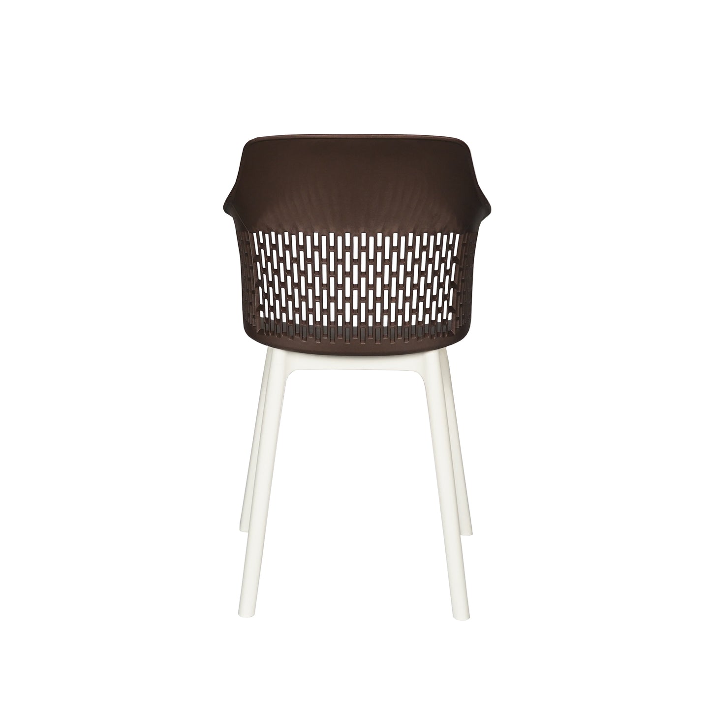 Austria Cafe Chair Cushion with White Legs