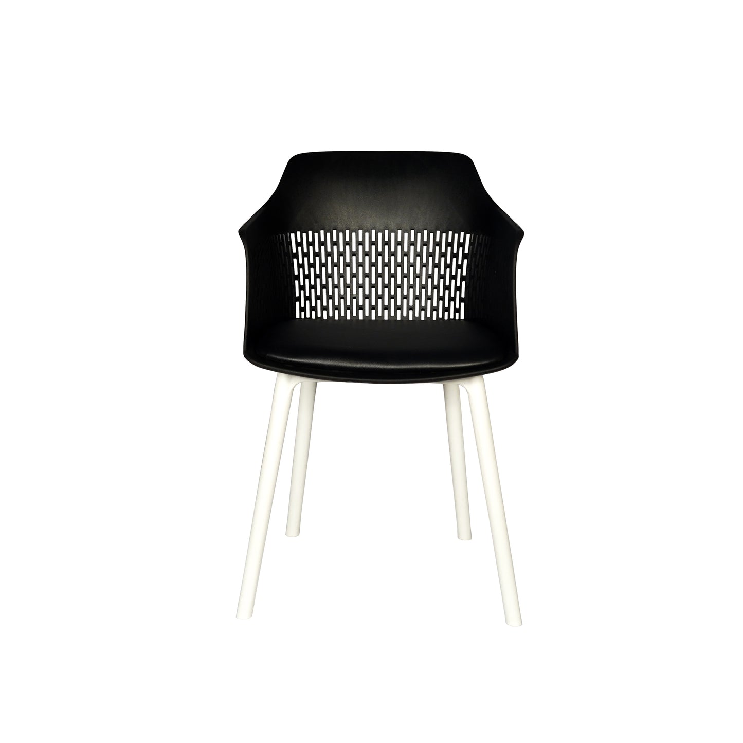Austria Cafe Chair Cushion with White Legs