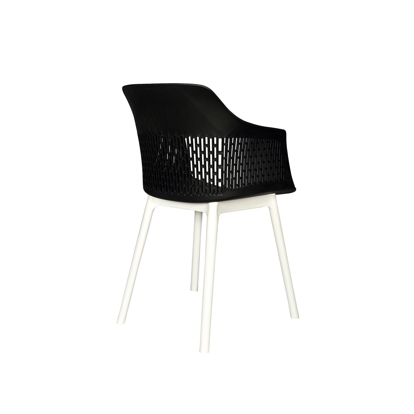 Austria Cafe Chair Cushion with White Legs