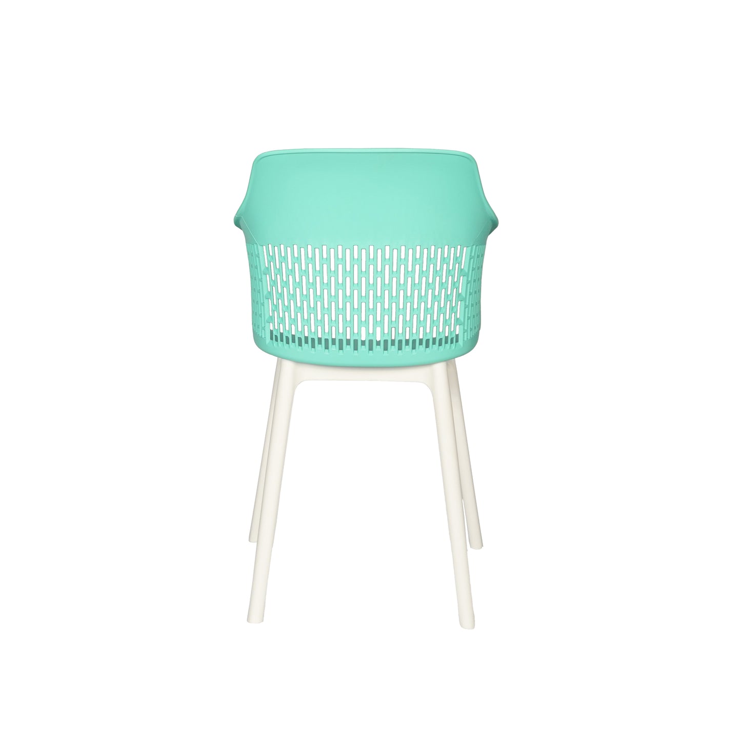 Austria Cafe Chair Cushion with White Legs