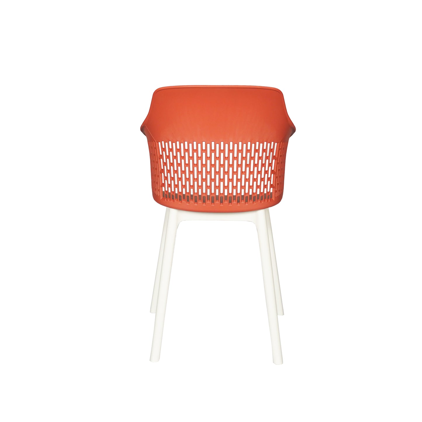 Austria Cafe Chair Cushion with White Legs