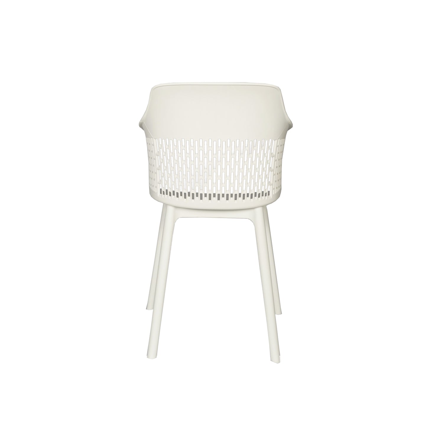 Austria Cafe Chair Cushion with White Legs