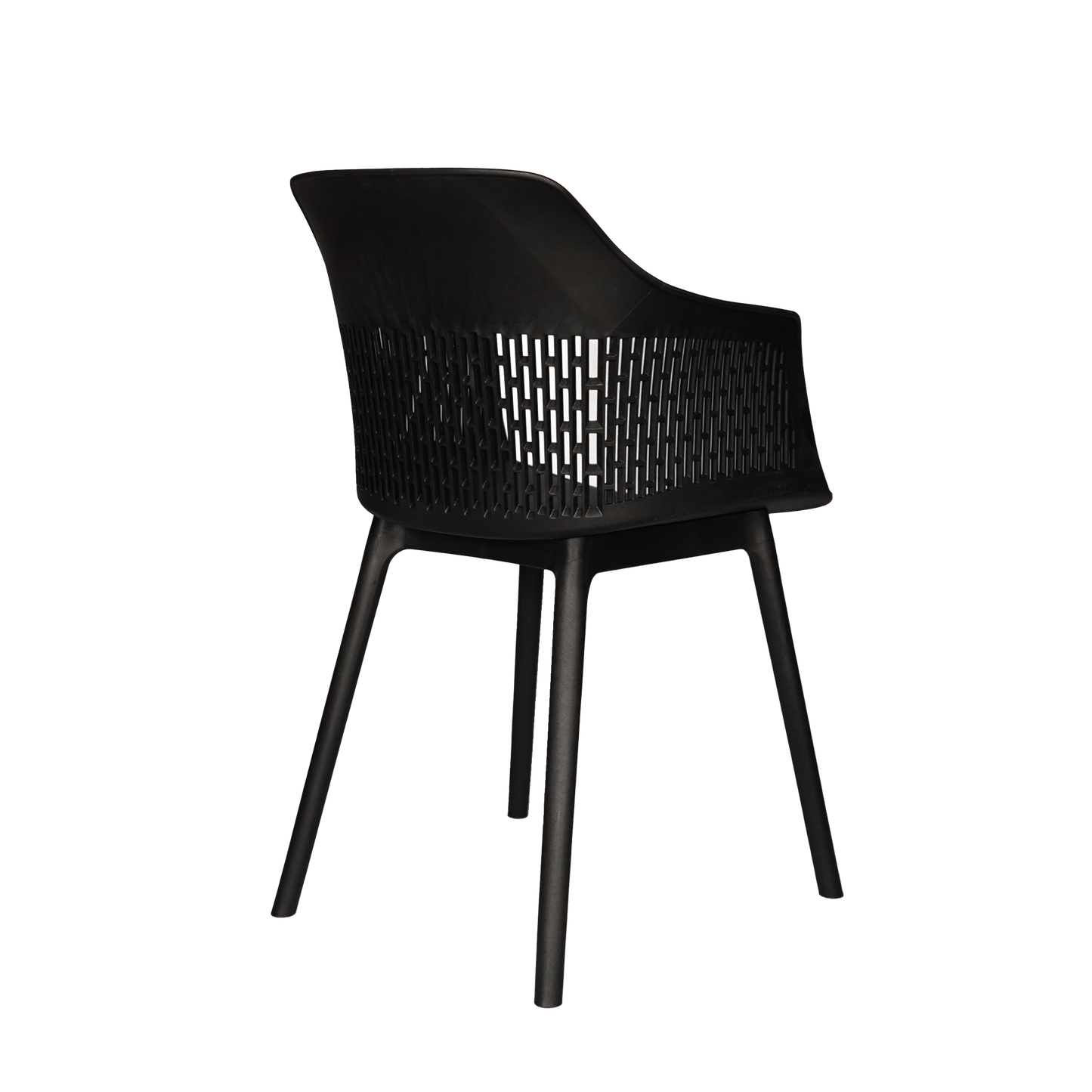 Austria Chair With Black Legs (Pack of 2)