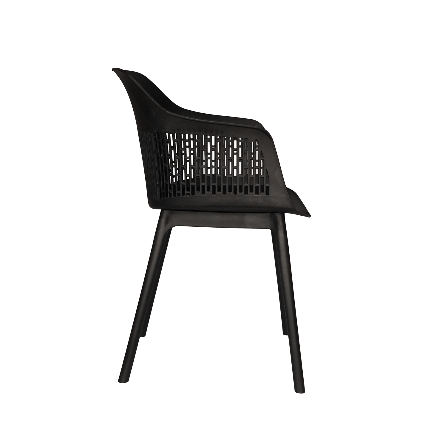 Austria Chair With Black Legs (Pack of 2)
