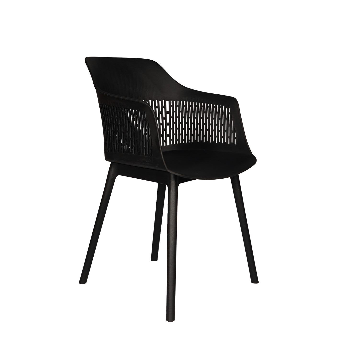 Austria Chair With Black Legs (Pack of 2)