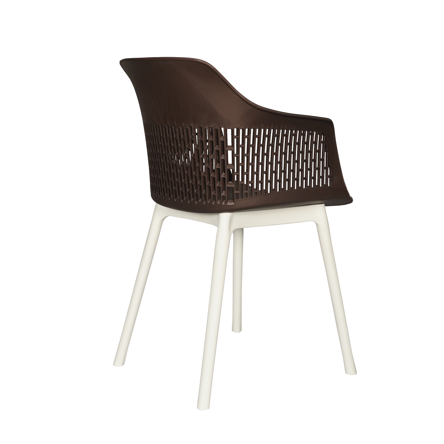 Austria Chair With White Legs (Pack of 2)