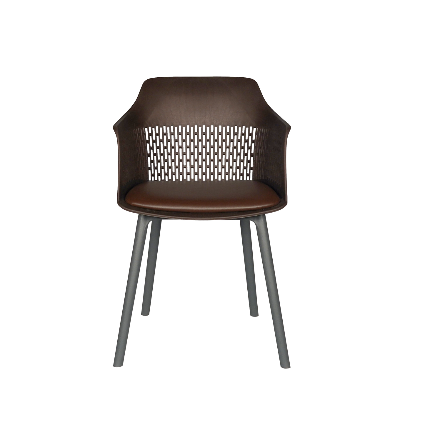 Austria Cafe Chair Cushion with Grey legs