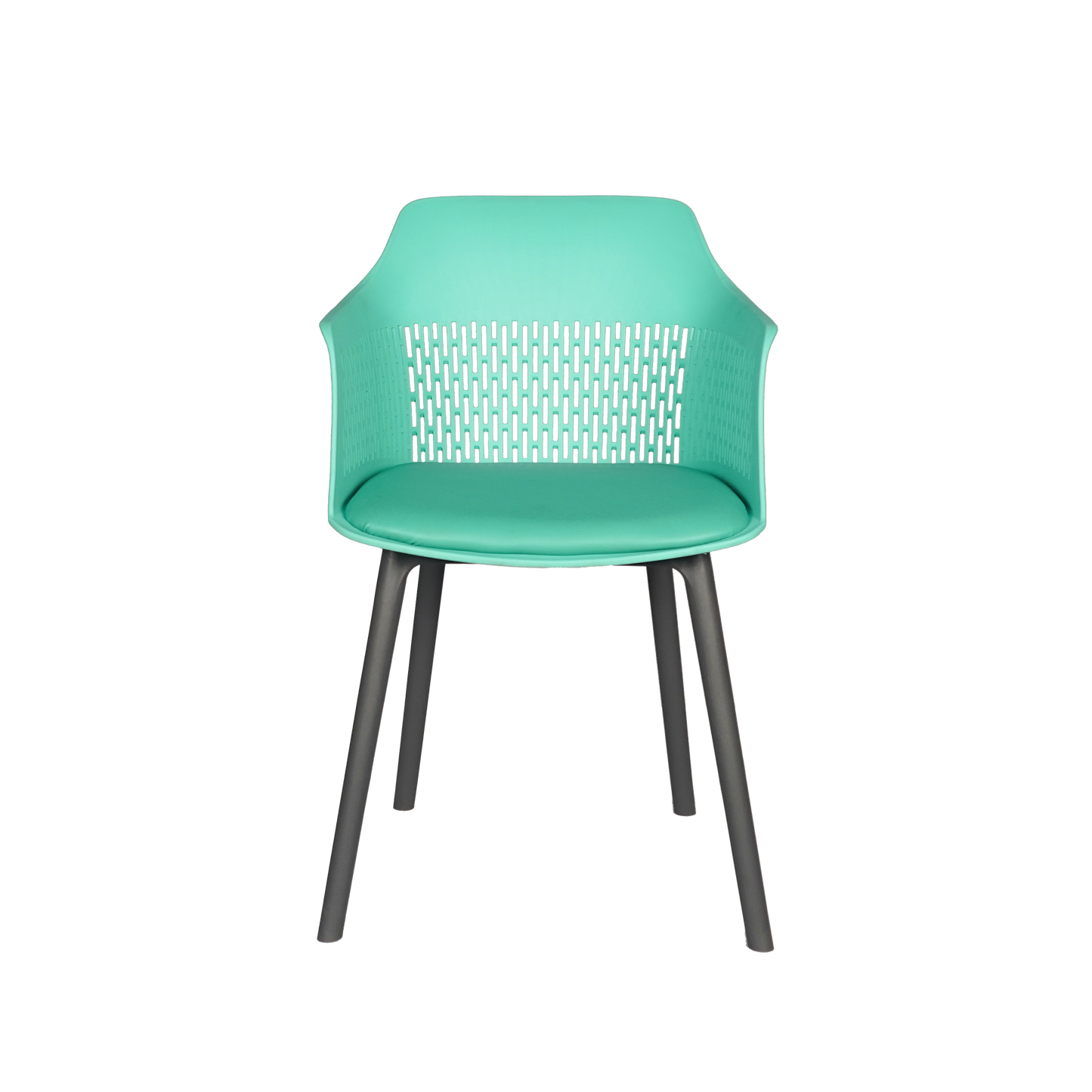 Austria Cafe Chair Cushion with Grey legs