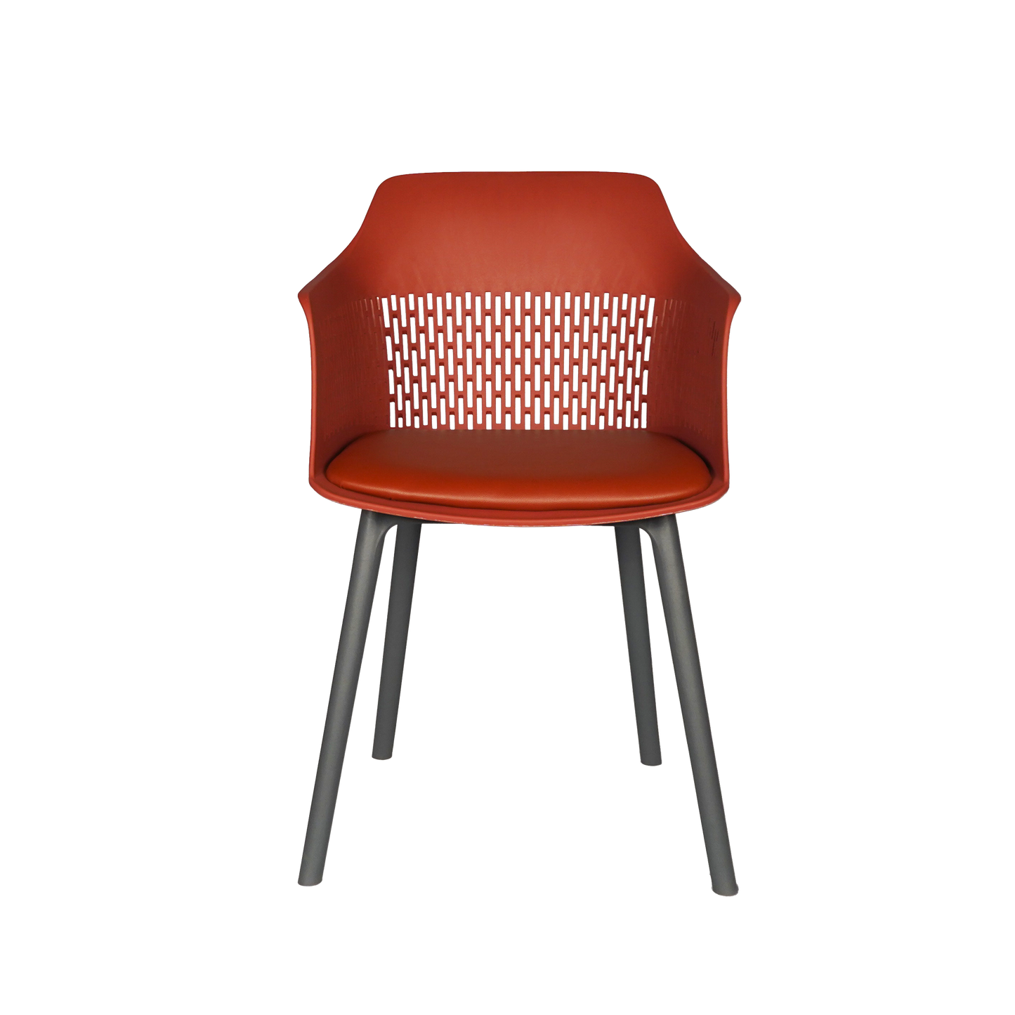 Austria Cafe Chair Cushion with Grey legs