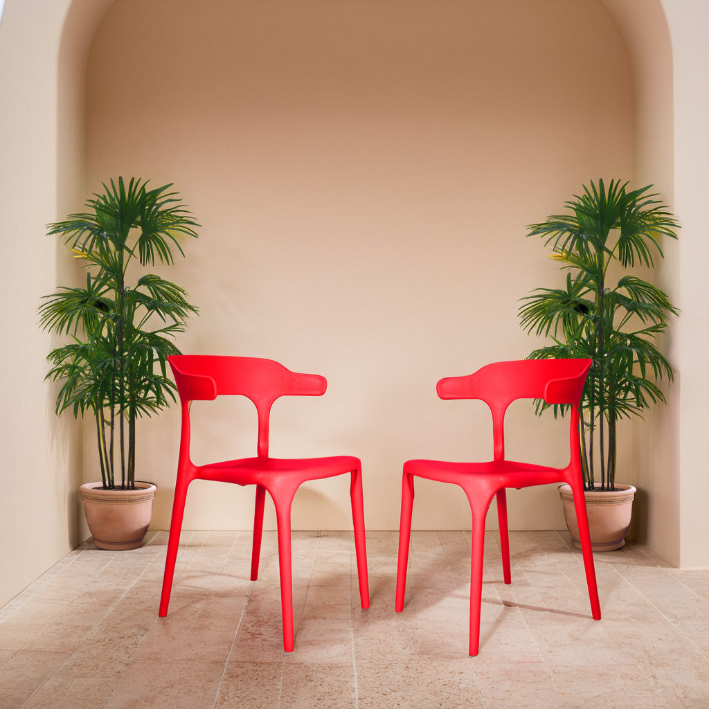 Bingo Round Table with 2 Platina Chairs