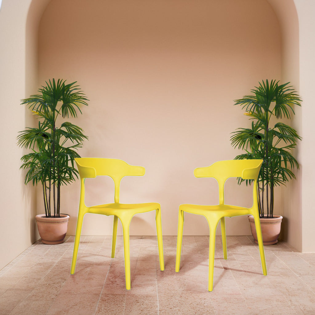 Bingo Round Table with 2 Platina Chairs