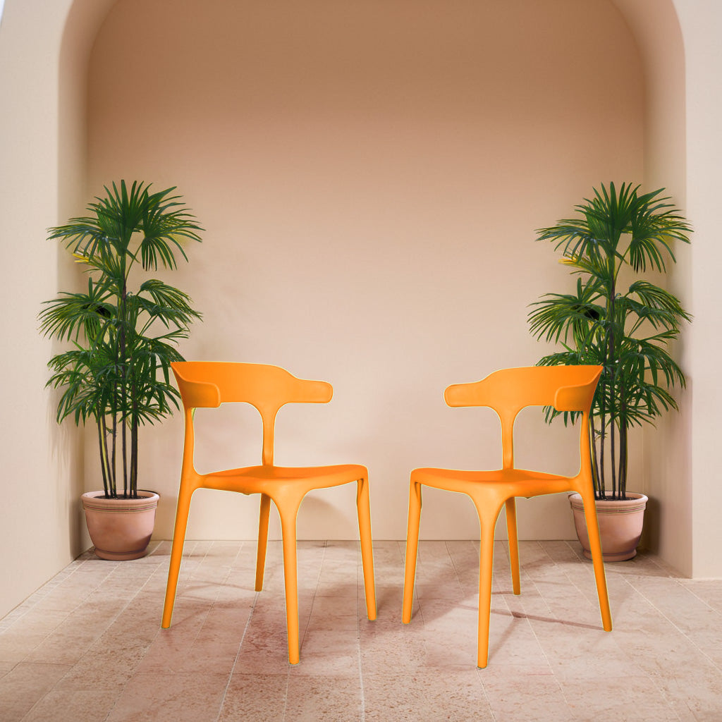 Bingo Round Table with 2 Platina Chairs