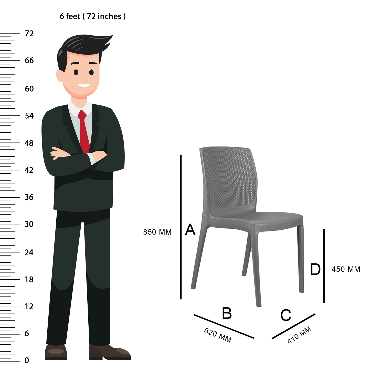 Beeta Chair w/o Arms