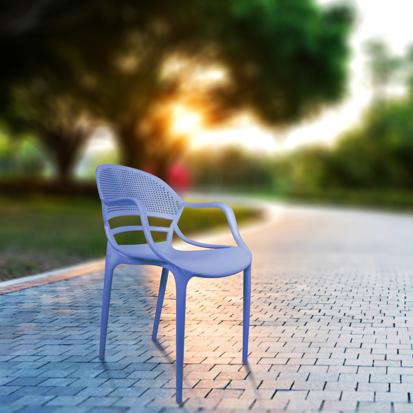 Partial Payment for Sunset Chair (Pack Of 2) - Blue (Partial Payment) 1762517317-232