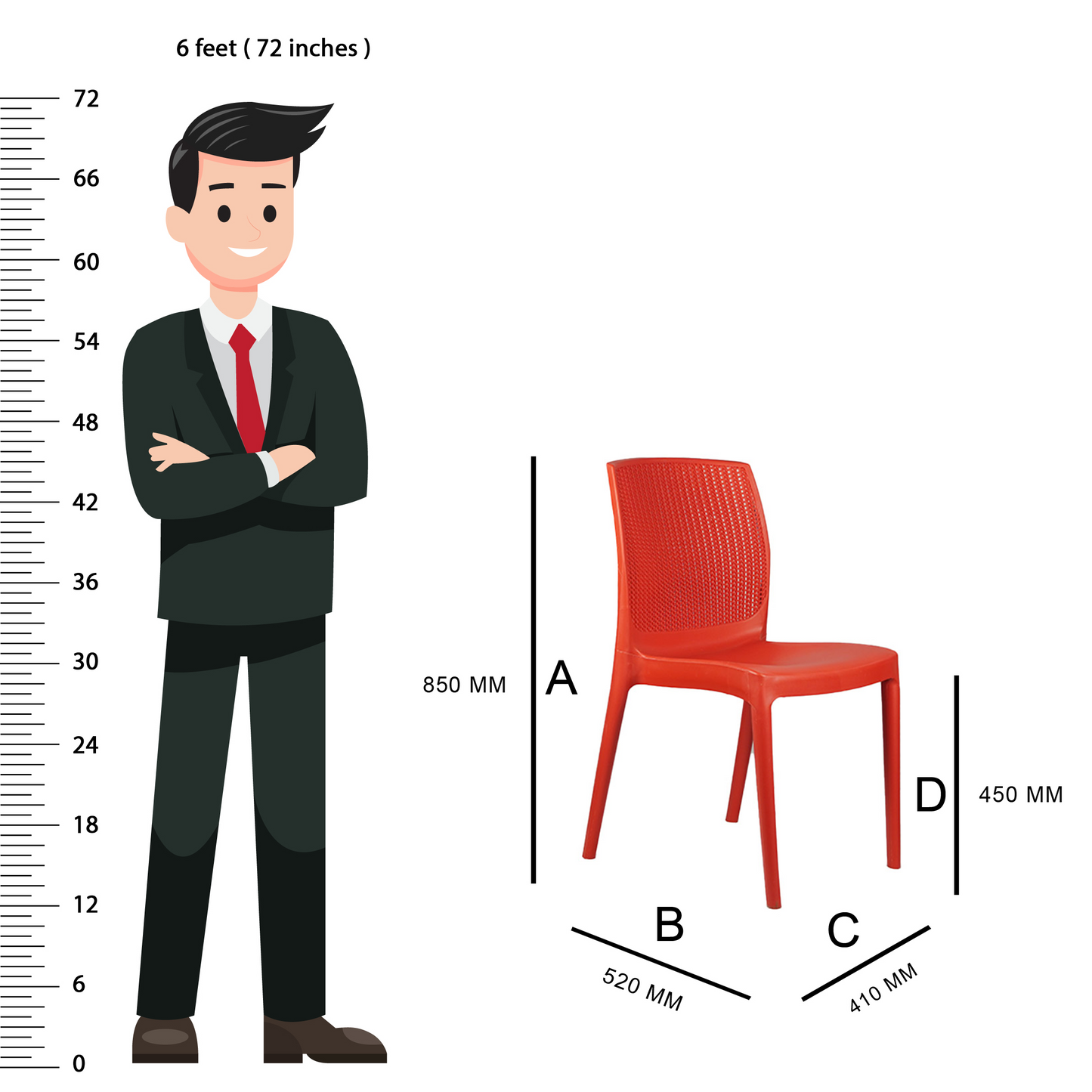 Beeta Chair w/o Arms