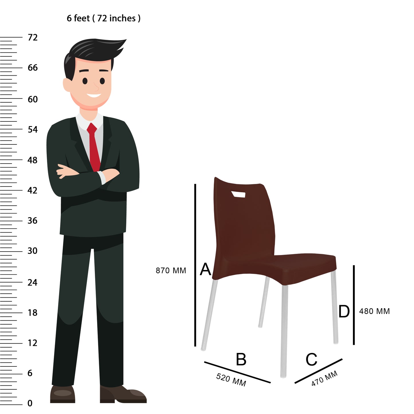 Max Eco Chair (Pack Of 2)
