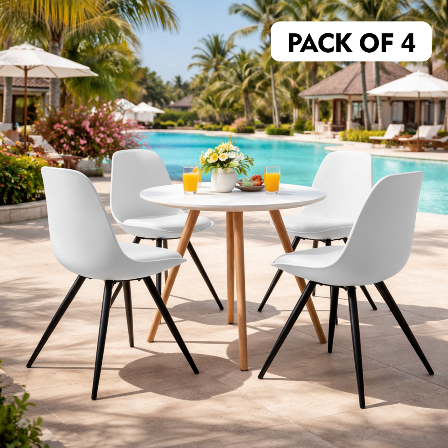 Modern Visitor Chair (Pack of 2)