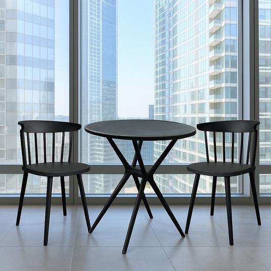 Bingo Round Table With 2 Royal Chair