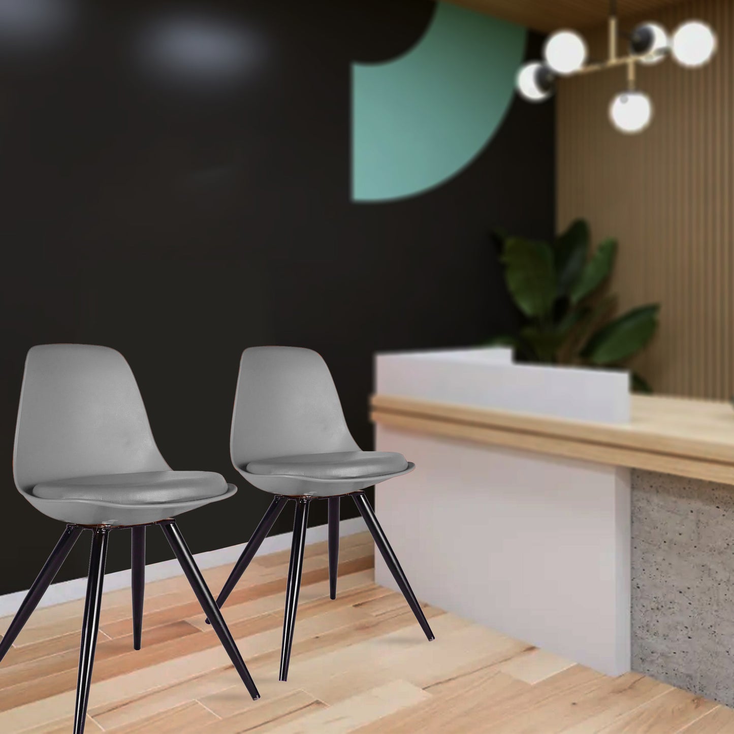 Modern Visitor Chair (Pack of 2)