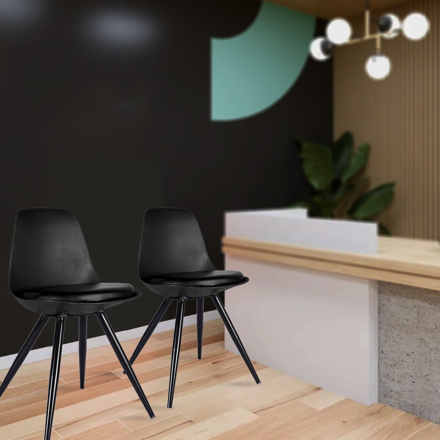 Modern Visitor Chair (Pack of 2)