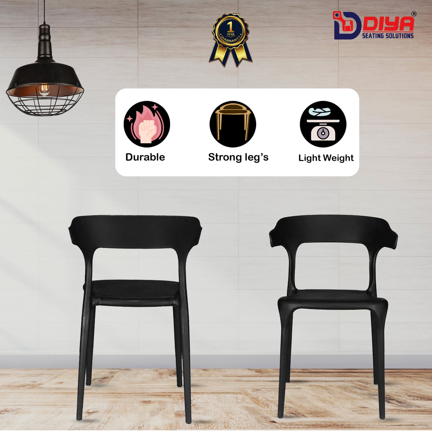 Platina Chair (pack of 2)