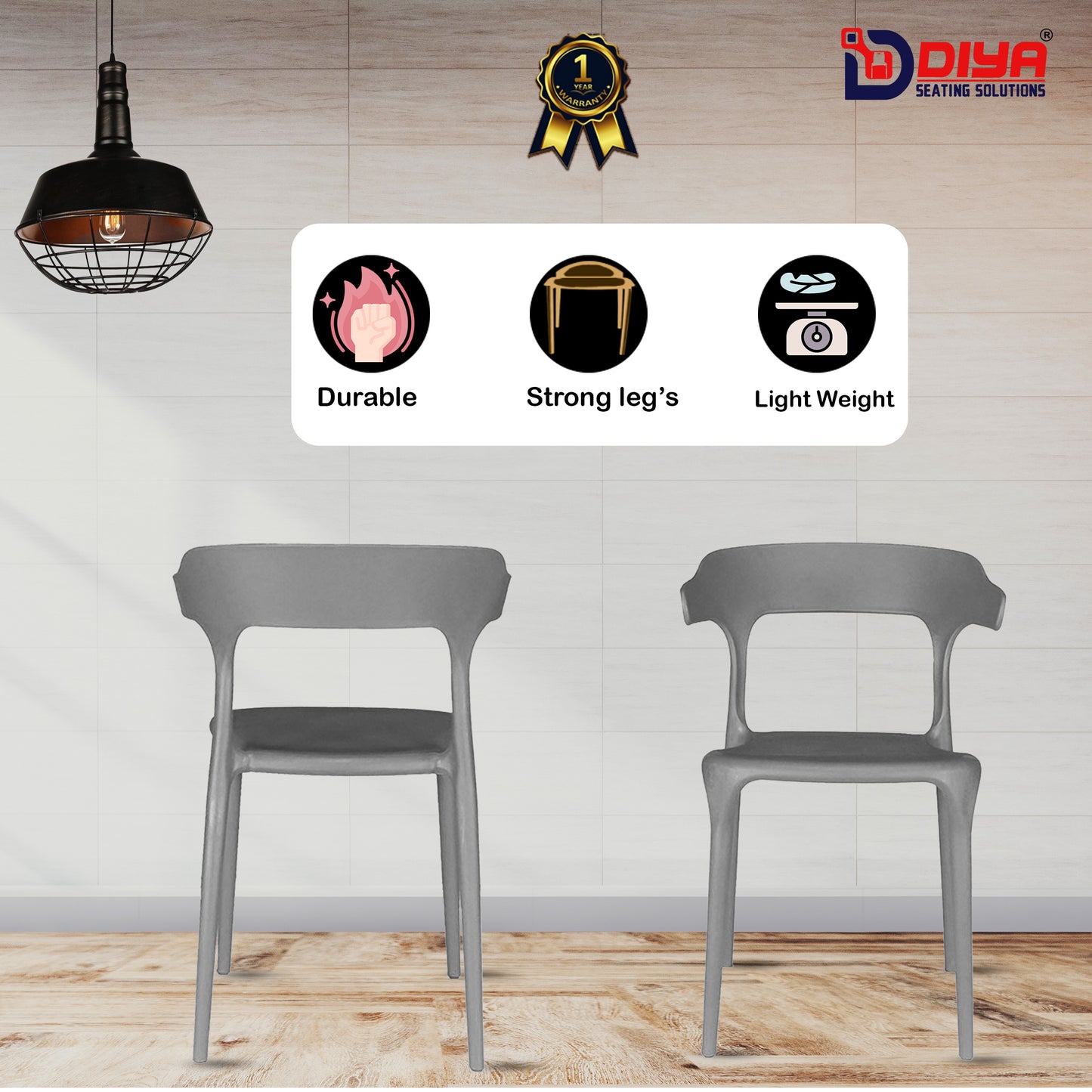 Platina Chair (pack of 2)