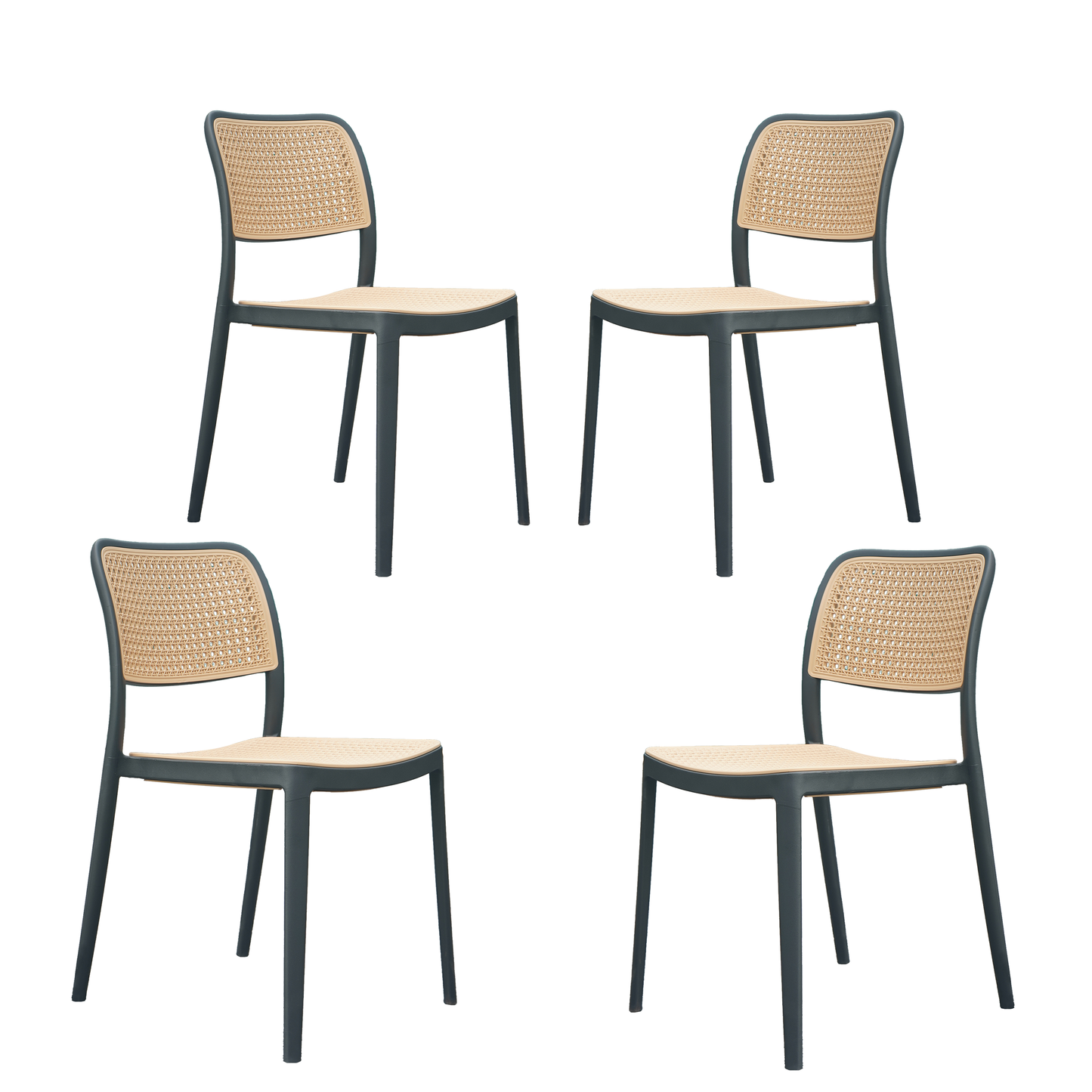 Rolex Chair Without Handle (Pack Of 2)