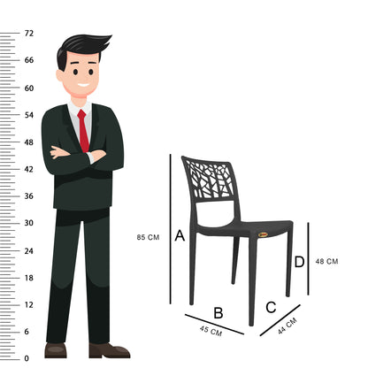 Spider Chair (Pack Of 2)