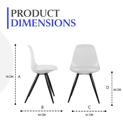 Modern Visitor Chair (Pack of 2)