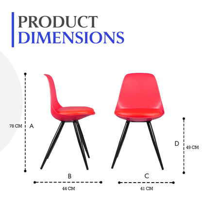 Modern Visitor Chair (Pack of 2)