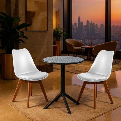 Plaza Round Table With 2 Smart Chair