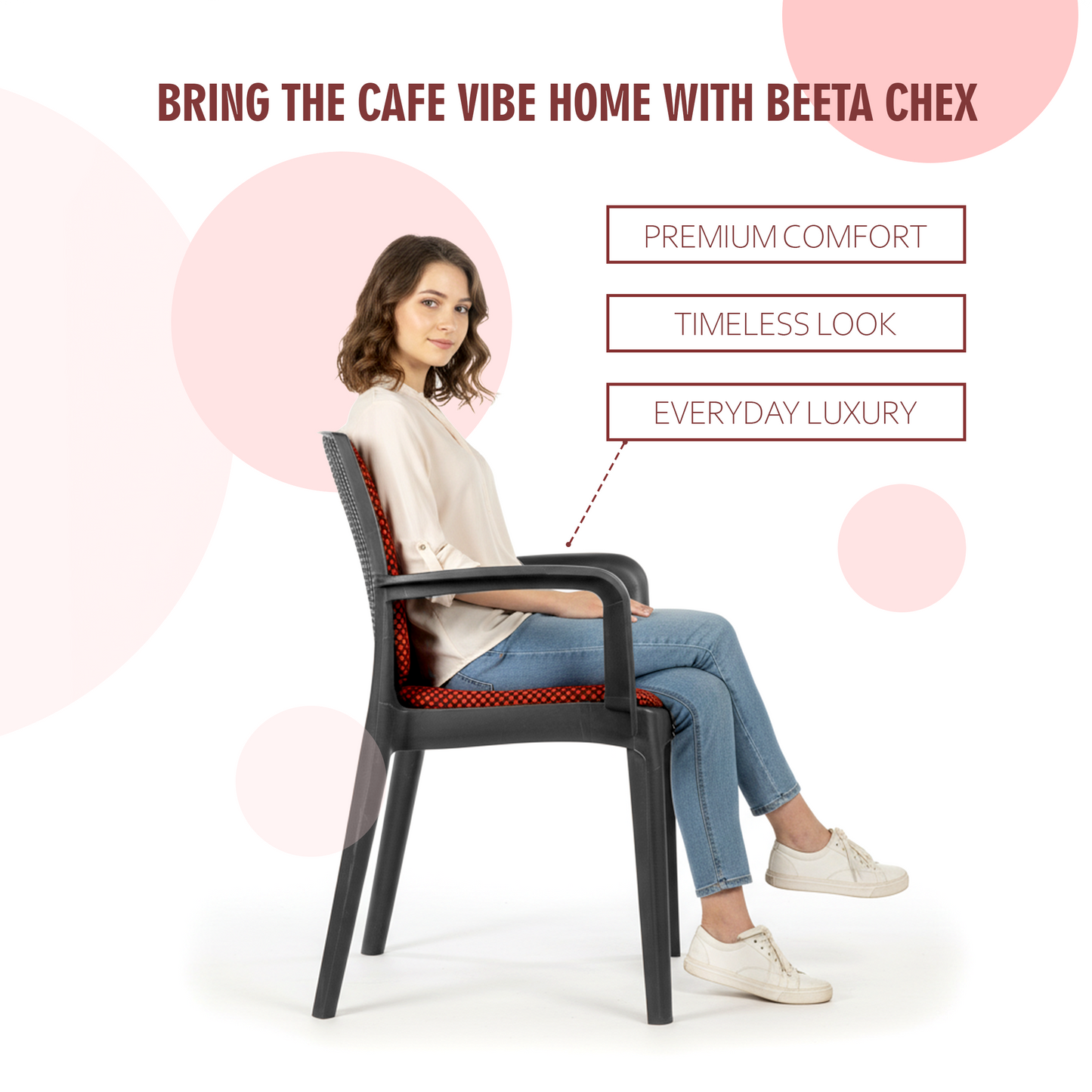 Beeta Chex Chair (Pack of 2)