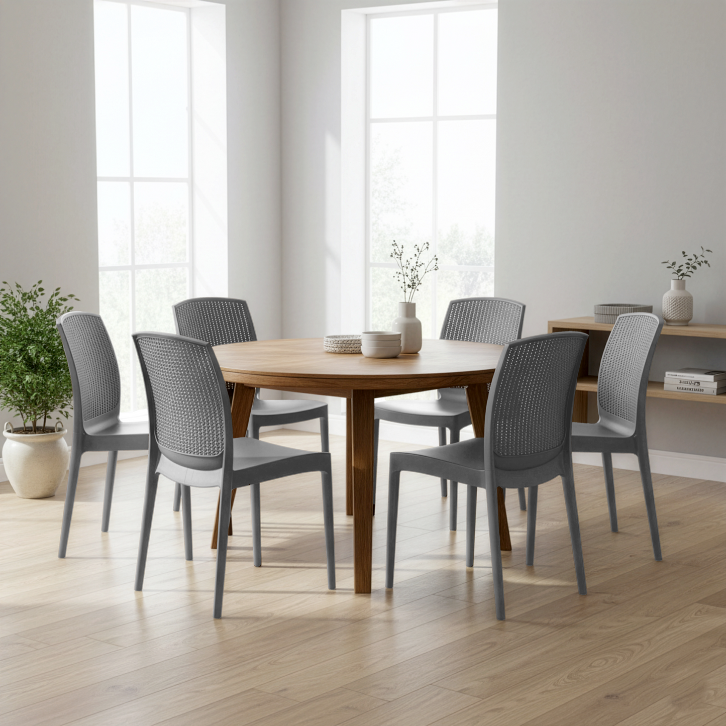 Beeta Chair w/o Arms (Pack of 2)
