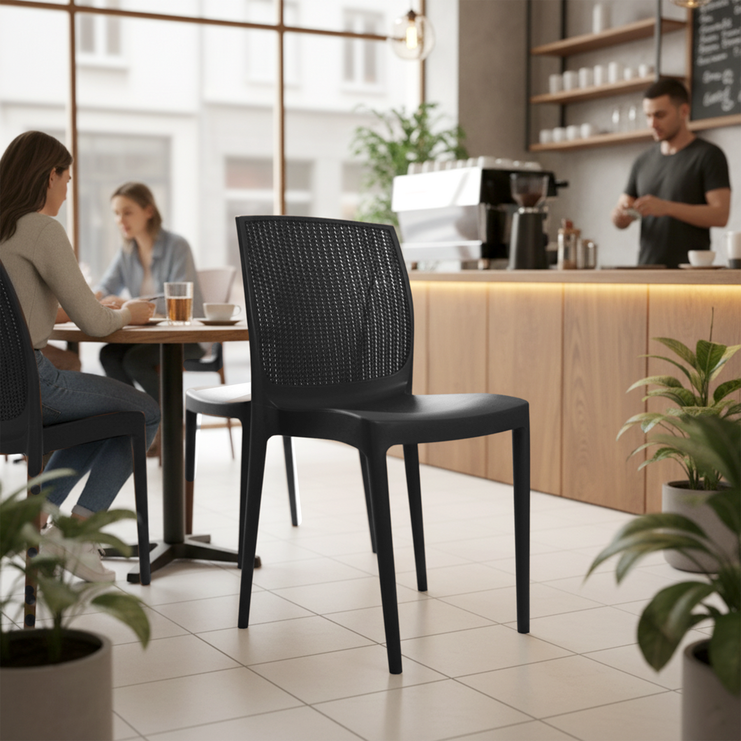 Beeta Chair w/o Arms (Pack of 2)