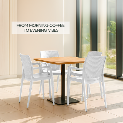 Beeta Chair With Arms (Pack of 2)