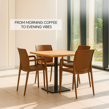 Beeta Chair With Arms (Pack of 2)