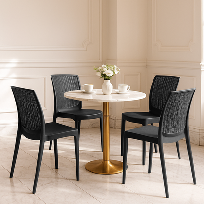 Beeta Chair w/o Arms (Pack of 2)